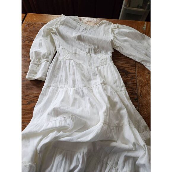 LoveShackFancy Stephen white  Midi Dress sz 10 - Picture 6 of 6